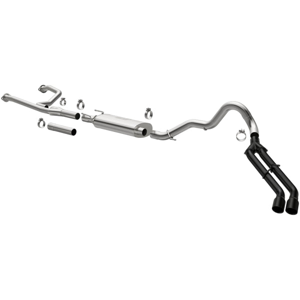 Street Series 3in Dual Driver Side Rear Cat-Back Exhaust — 22+ Toyota Tundra
