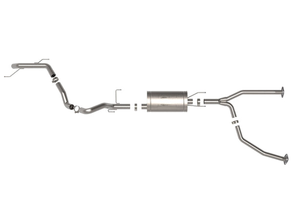 V6 3.4L Vulcan Series 2-1/2in to 3in 304 SS Cat-Back Exhaust System — 23-24 Toyota Sequoia