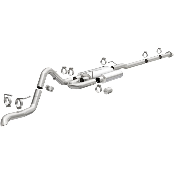 Stainless Overland Cat-Back Exhaust V6 4.0L — 05-15 Toyota Tacoma