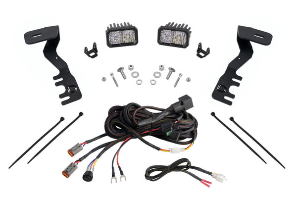 Stage Series 2in LED Ditch Light Kit - Pro White Combo — 2024+ Toyota Tacoma