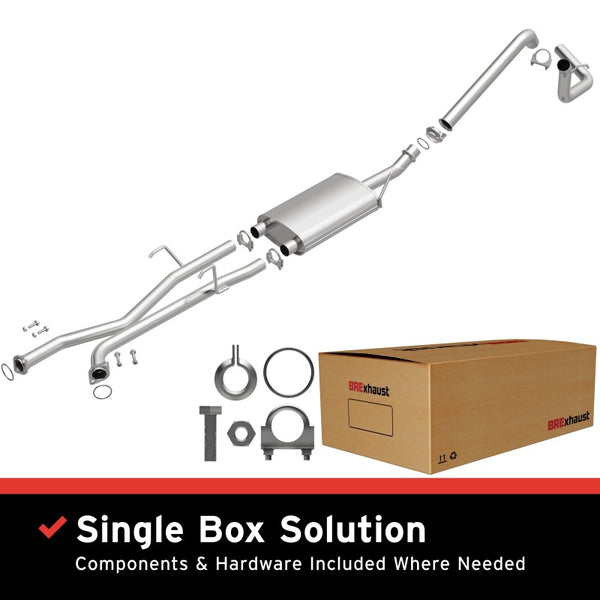 BRExhaust Exhaust Kit — 07-11 Toyota Tundra