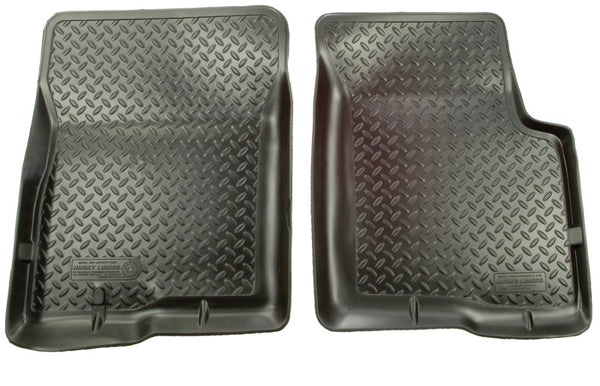 Classic Style Black Floor Liners Double Cab — 01-04 Toyota Tacoma
