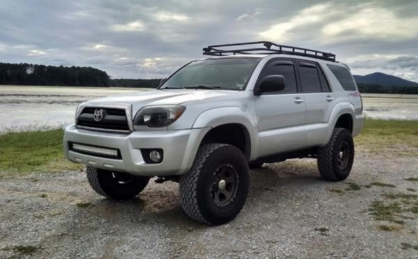 32In Lower Bumper Flush Led Light Bar Kit - Amber Backlight - Tall — 03-09 Toyota 4Runner