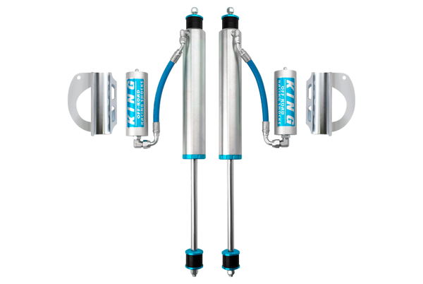 80 Front 2.5 Dia Remote Res Shock for 0-2in Lift (Pair) — 89-97 Toyota Land Cruiser