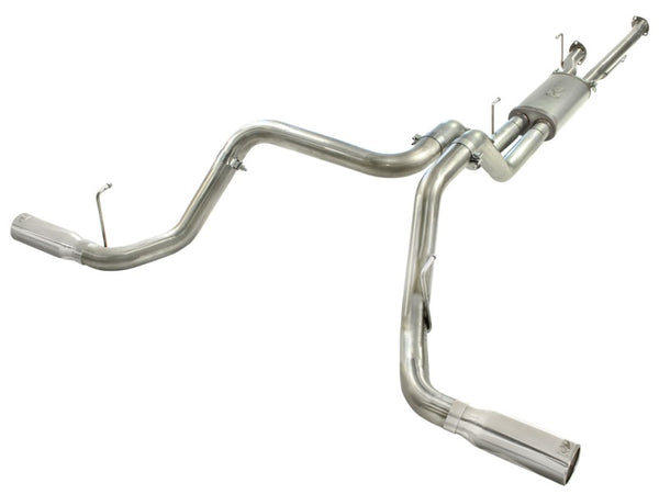 MACHForce XP 2-1/2in to 3in 409 SS Cat-Back Exhaust w/ Polished Tips V8 — 10-17 Toyota Tundra