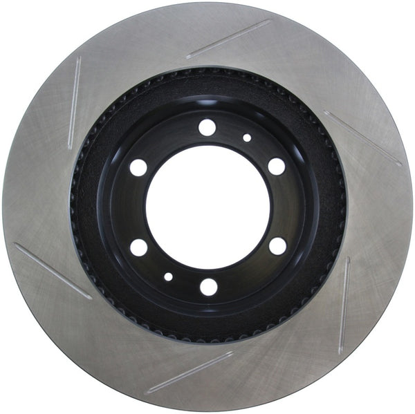 Power Slot /Slotted Left Front Rotor — 05-09 Toyota Tacoma