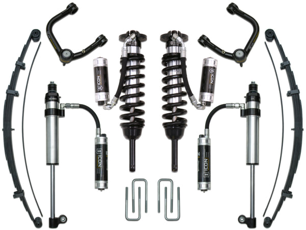 0-3.5in/0-2.75in Stg 9 Suspension System w/Tubular Uca — 05-15 Toyota Tacoma