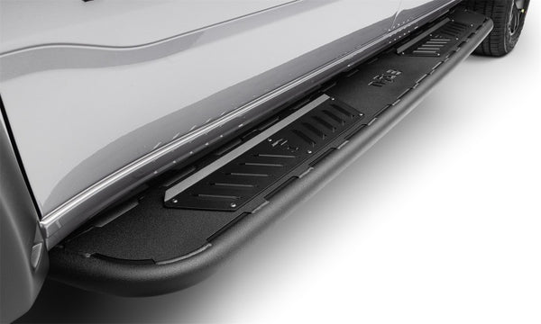 Crew Crab Roan Running Boards - Textured Black — 07-21 Toyota Tundra
