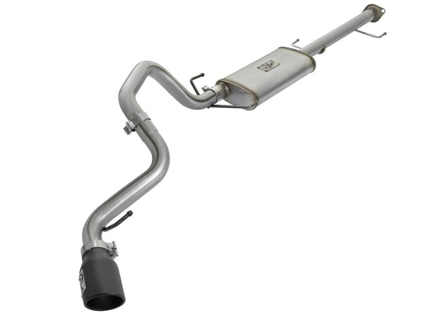 MACH Force Xp 2.5in SS Cat-Back Single Side Exit Exhaust w/Black Tips — 07-14 Toyota FJ Cruiser