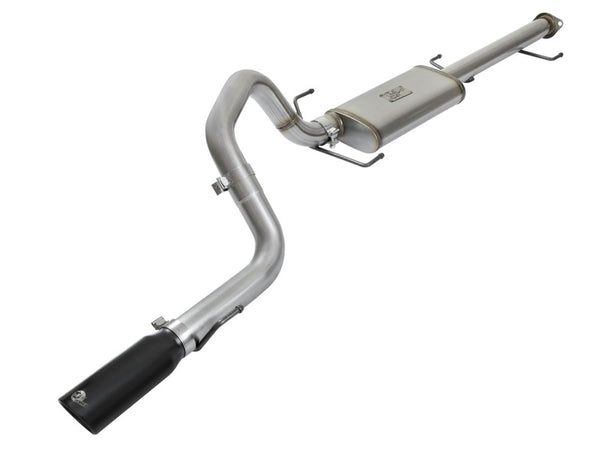 MACH Force Xp 3in SS Cat-Back Single Rear Exit Exhaust w/Black Tips — 07-14 Toyota FJ Cruiser