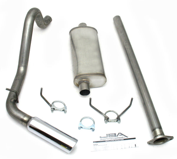 All 2.7/4.0L 409SS Pass Side Single Exit Cat-Back Exhaust — 05-12 Toyota Tacoma