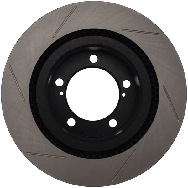 Power Slot / Slotted Left Front Rotor — 08-09 Toyota Sequoia