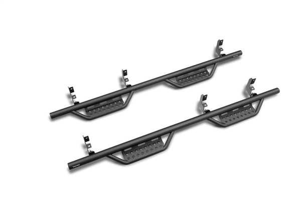 CrewMax 5.6ft SB SRW RS Nerf Step - Wheel 2 Wheel - 2in - Tex. Black — 2022 Toyota Tundra