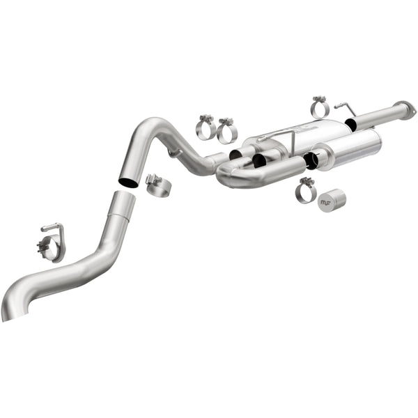 Stainless Overland Cat-Back Exhaust — 16-21 Toyota Tacoma