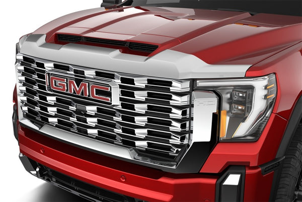 & Aeroskin Hood Protector - Chrome — 22-24 Toyota Tundra
