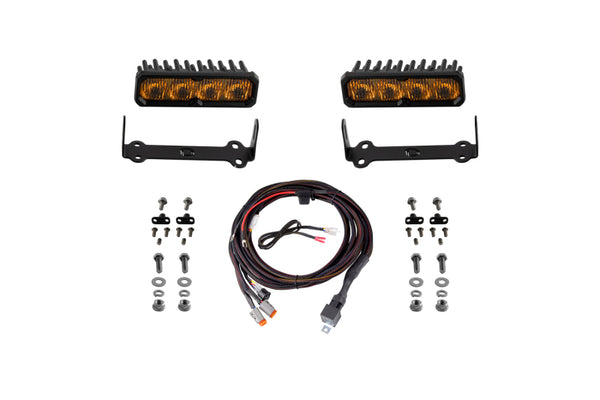 SS6 Sport LED Kit Yellow Fog 3000K — 2014-2024 Toyota 4Runner