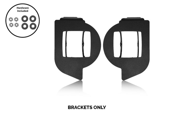Led Fog Light Pod Replacements Brackets Kit - Brackets Only — 14-24 Toyota 4Runner