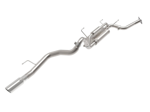 2-1/2in to 3in 304 SS Cat-Back Exhaust System w/ Polished Tip — 24-25 Toyota Land Cruiser