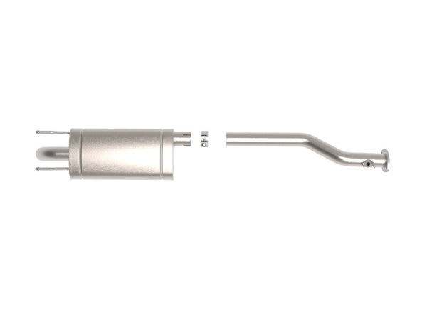 ROCK BASHER 2.5in 409 SS Cat-Back Exhaust - L4-2.7L V6-3.5L — 00-04 Toyota Tacoma