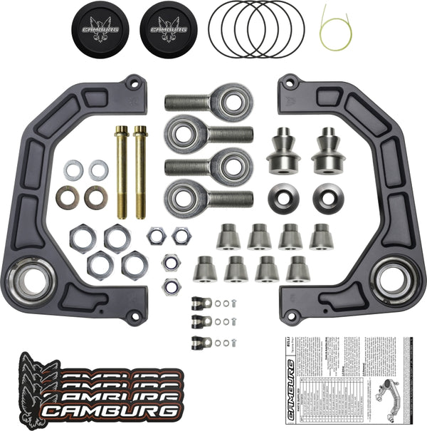 KINETIK V2 Billet Uniball Upper Arms — 05-23 Toyota Tacoma