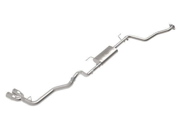 L4 2.4L Vulcan Series 2.5-3in 304 SS Steel Cat-Back Exhaust w/Polished — 2024 Toyota Tacoma