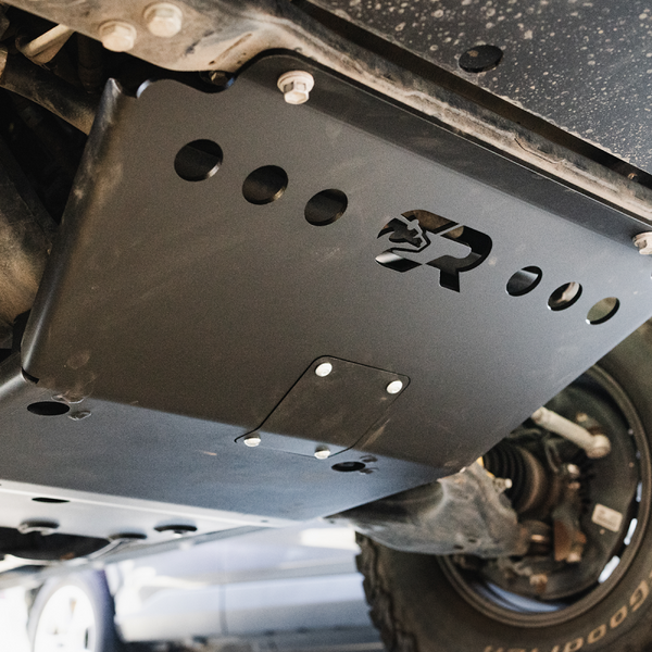 Skid Plate Front - Aluminum Powder Coat — 05-23 Toyota Tacoma