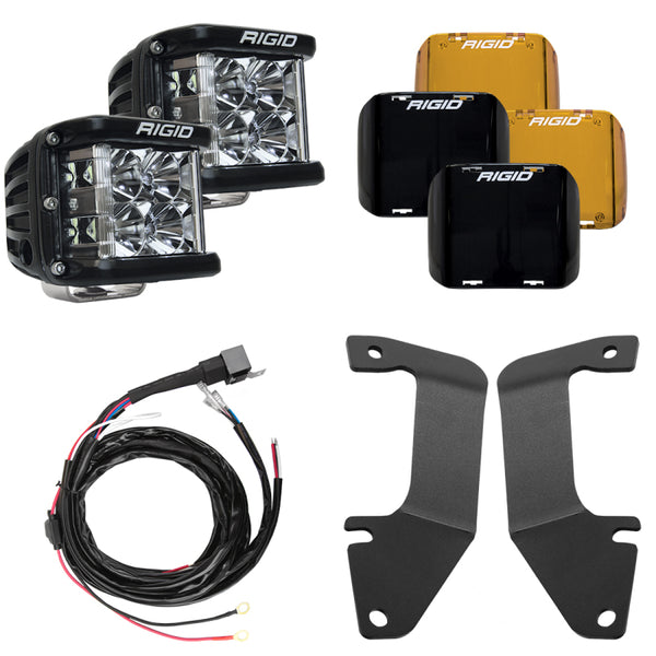 A-Pillar Light Kit w/D-SS Flood — 14-20 Toyota Tundra