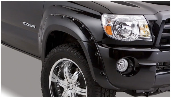 Bushwacker Pocket Style Fender Flares - 4pc — 05-11 Toyota Tacoma