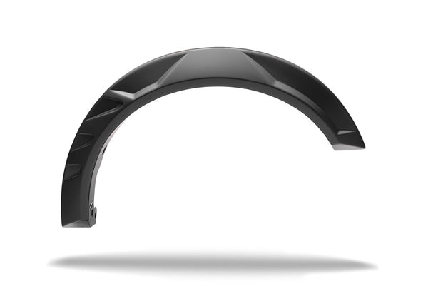 (66.7/78.7/97.6in. Bed) DRT Style Fender Flares (Smooth) 4pc - Blk — 14-21 Toyota Tundra