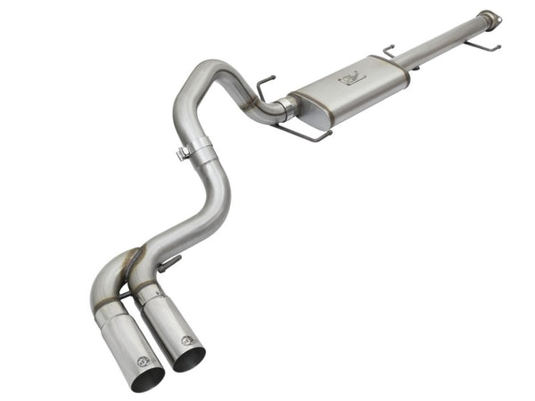Rebel Series 3in Stainless Steel Cat-Back Exhaust System w/Polished — 07-14 Toyota FJ Cruiser