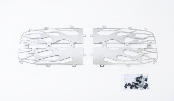 Flaming Inferno Stainless Steel Grille — 07-09 Toyota Tundra