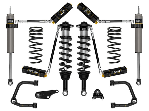 1.25in-3in Stage 5 Suspension System Tubular w/ Triple Rate Spring — 2024+ Toyota Tacoma