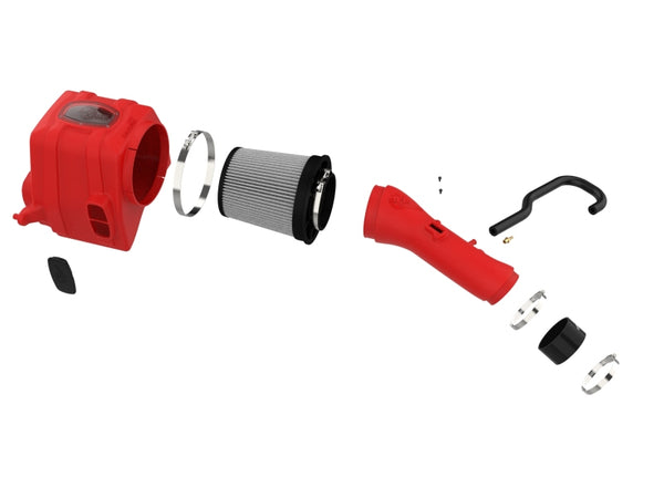 V8 5.7L Momentum GT Red Edition Cold Air Intake System w/ Pro DRY S — 07-21 Toyota Tundra