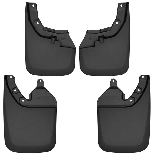OE Fender Flares Front and Rear Mud Guards - Black — 16-22 Toyota Tacoma