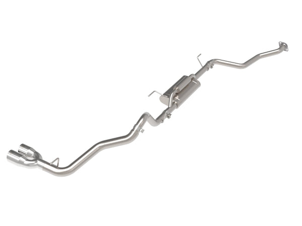 L4-2.4L (t) Vulcan Series 2.5in to 3in Cat-Back w/ Polished Tip — 24-25 Toyota Tacoma