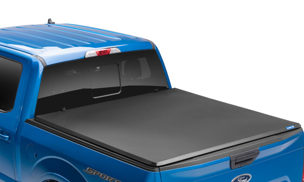 (6ft. Bed) Genesis Tri-Fold Tonneau Cover - Black — 05-15 Toyota Tacoma