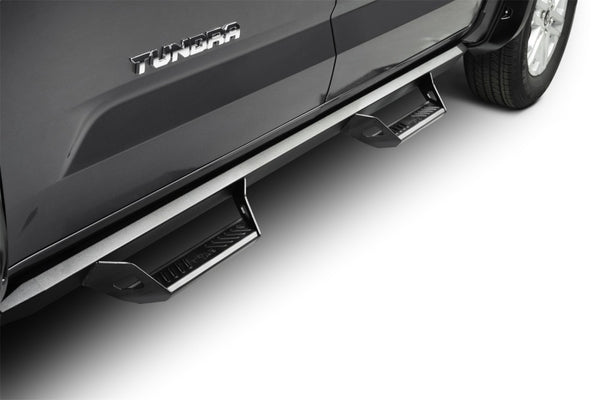 Crew Max Cab All Beds SRW Predator Pro Steps Textured Black w/o Bed Access — 2022 Toyota Tundra