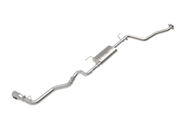 L4 2.4L Apollo Series 2.5-3in 409 SS Steel Cat-Back Exhaust w/Polished — 2024 Toyota Tacoma