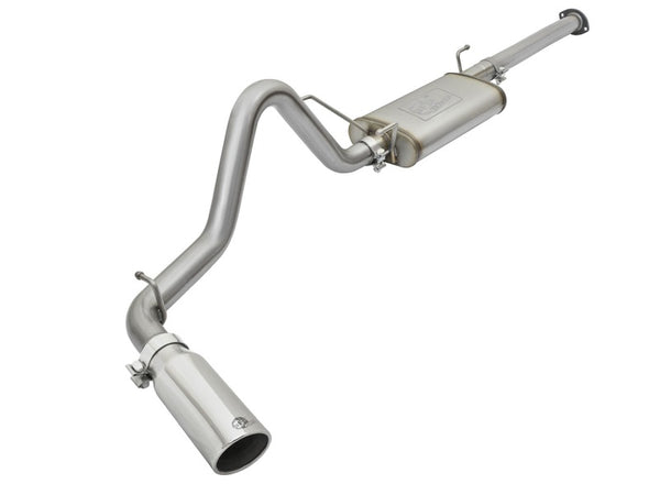 MACH Force XP Cat-Back Stainless Steel Exhaust Syst w/Polished Tip — 05-12 Toyota Tacoma