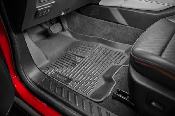 WeatherBeater 2nd Row Black Floor Liners Double Cab — 2024 Toyota Tacoma