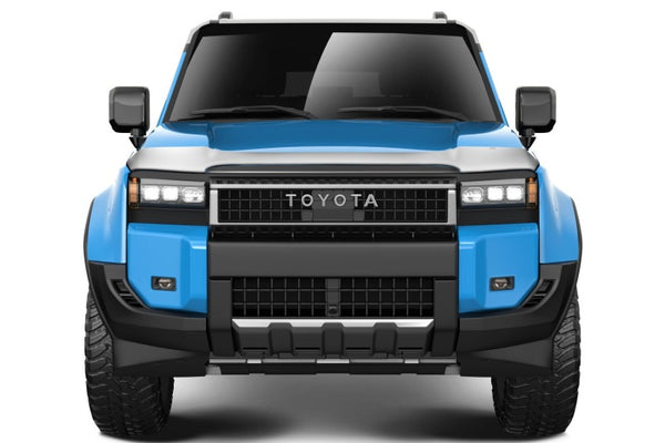 Aeroskin Hood Protector - Chrome — 24-25 Toyota Land Cruiser