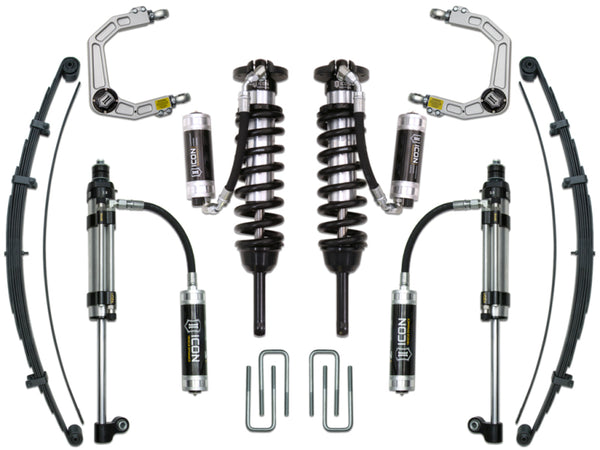 0-3.5in/0-2.75in Stg 10 Suspension System w/Billet Uca — 05-15 Toyota Tacoma