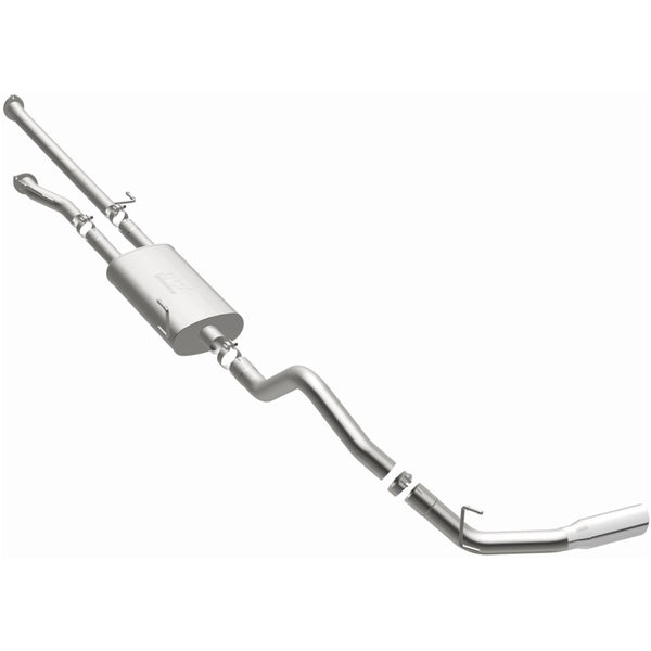 14 V8 4.6L/5.7L Stainless Cat Back Exhaust Side Rear Exit — Toyota Tundra