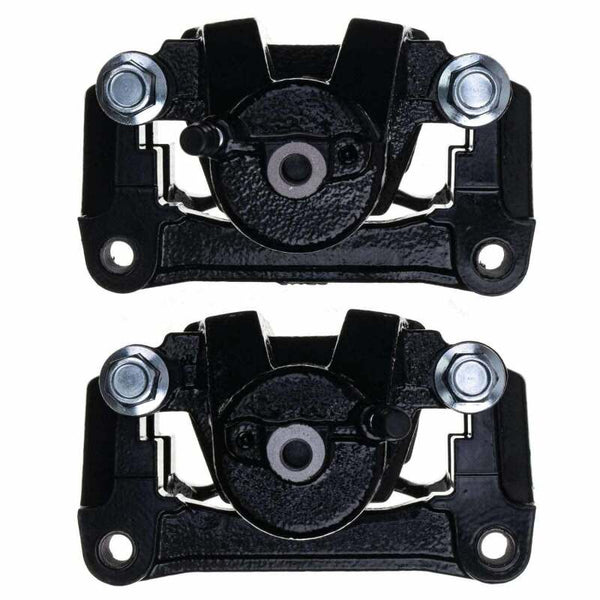Black Caliper Rear - Pair w/Bracket — 08-15 Toyota Sequoia
