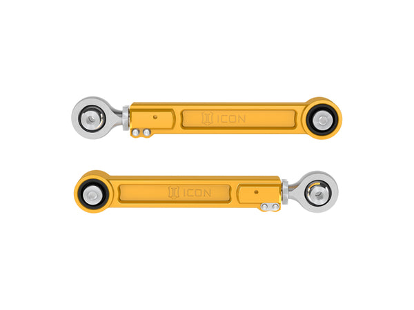 2024 Billet Rear Upper Link Kit - Gold Anodized — 22-23 Toyota Tacoma