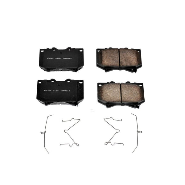 Z17 Evolution Ceramic Brake Pads w/Hardware Front — 01-03 Toyota Sequoia