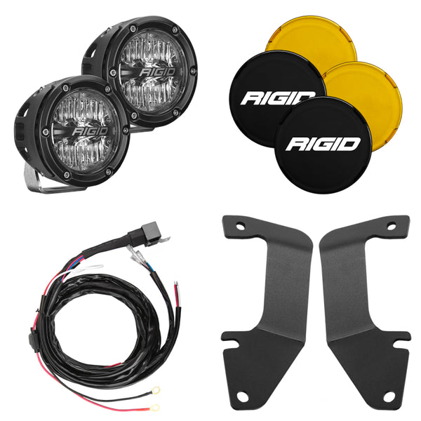 A-Pillar Light Kit w/4in. 360-Series Drive — 14-20 Toyota Tundra