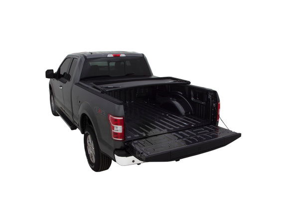 (6ft. Bed) Genesis Tri-Fold Tonneau Cover - Black — 05-15 Toyota Tacoma