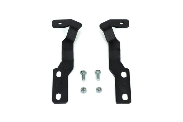Low Profile Ditch Light Brackets Kit - Brackets Only — 16-23 Toyota Tacoma