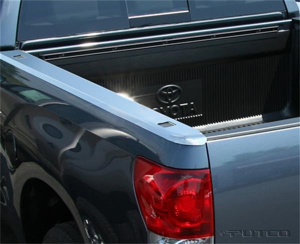 CrewMax - 5.5ft Bed Stainless Steel Skins (Holes) — 07-13 Toyota Tundra